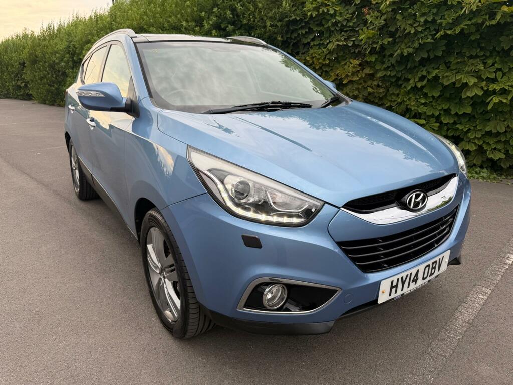 Hyundai Ix35 2.0 Crdi Premium Panorama 4Wd Euro 5 Blue