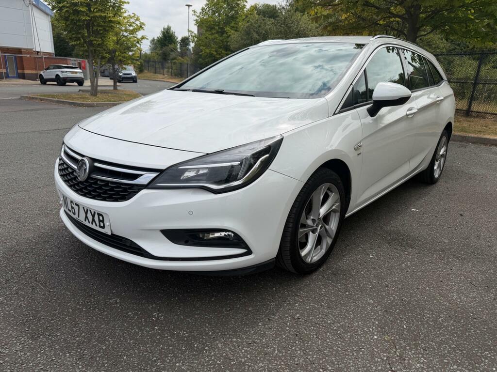 Vauxhall Astra 1.4I Turbo Sri Sports Tourer Euro 6 White #3