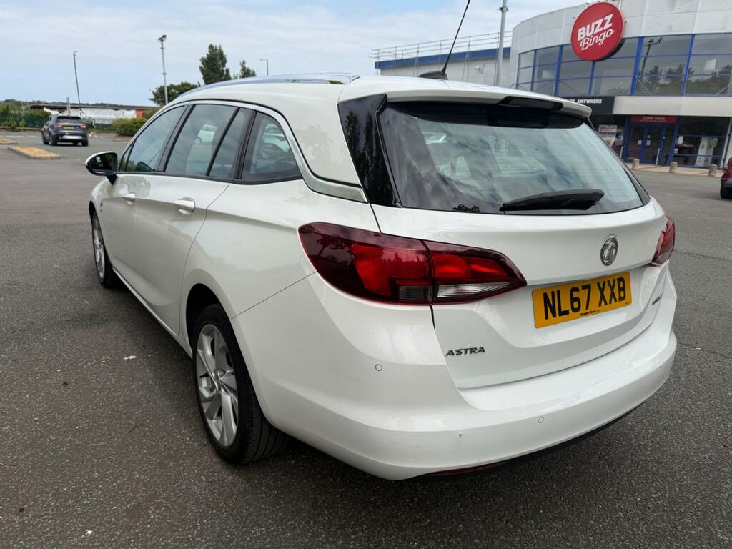Vauxhall Astra 1.4I Turbo Sri Sports Tourer Euro 6 White #4