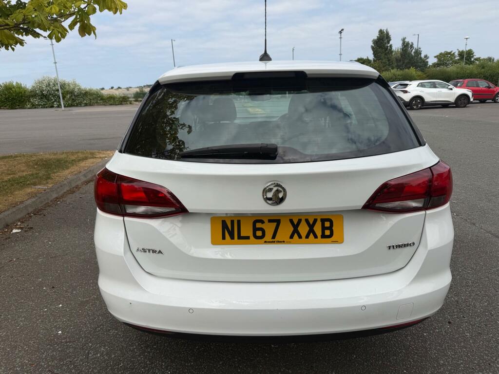 Vauxhall Astra 1.4I Turbo Sri Sports Tourer Euro 6 White #6