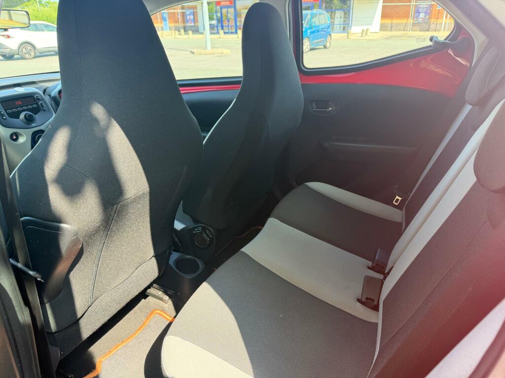 Toyota Aygo Hatchback Red #13