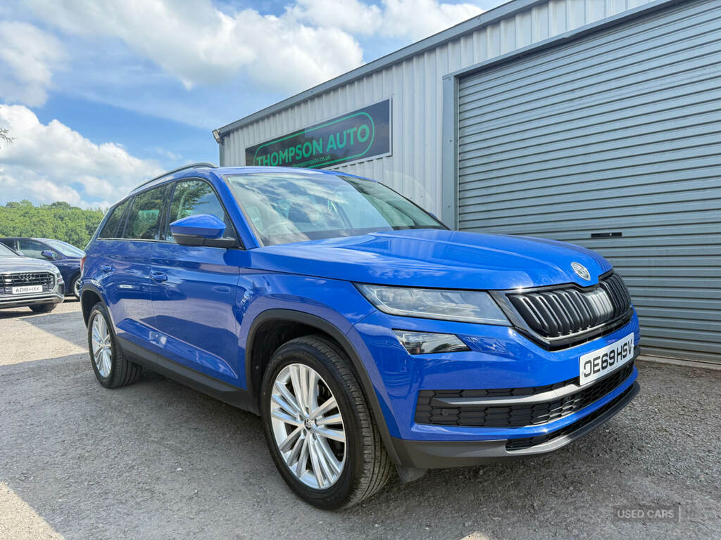 Skoda Kodiaq 2.0 Tdi Se L 4X4 Dsg 7 Seat Blue