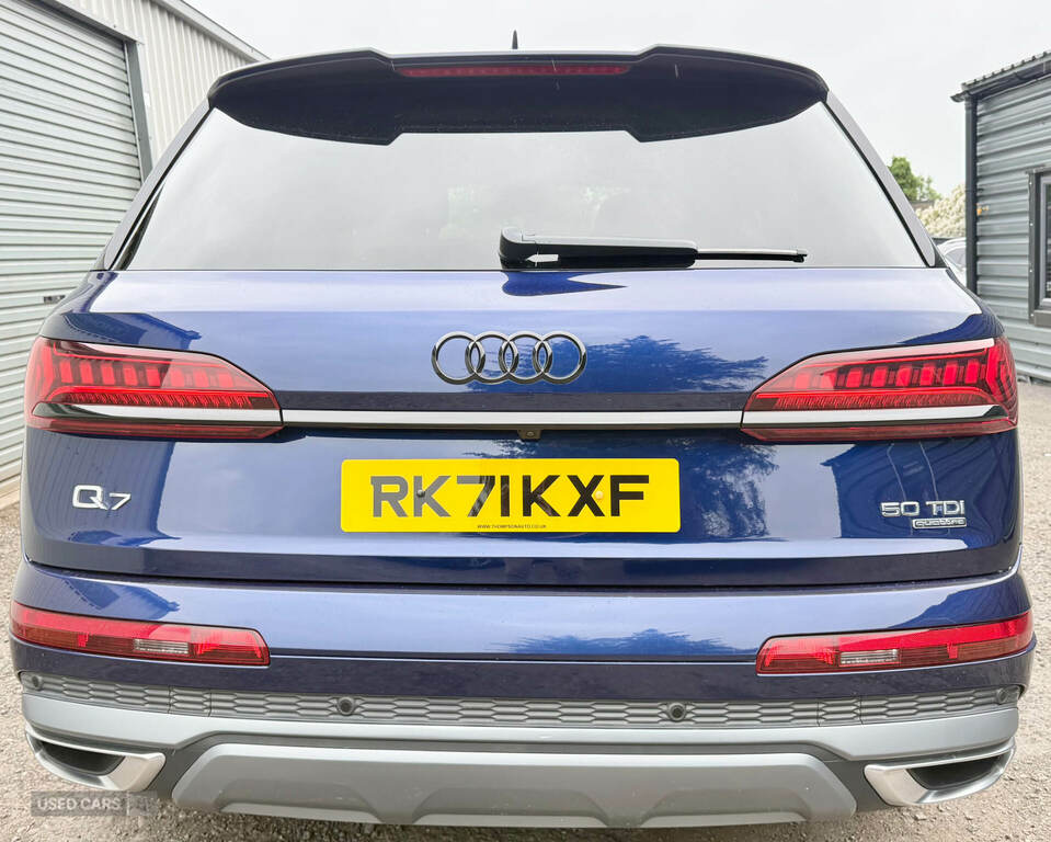 Audi Q7 50 Tdi Quattro S Line Tiptronic RK71KXF Blue #4