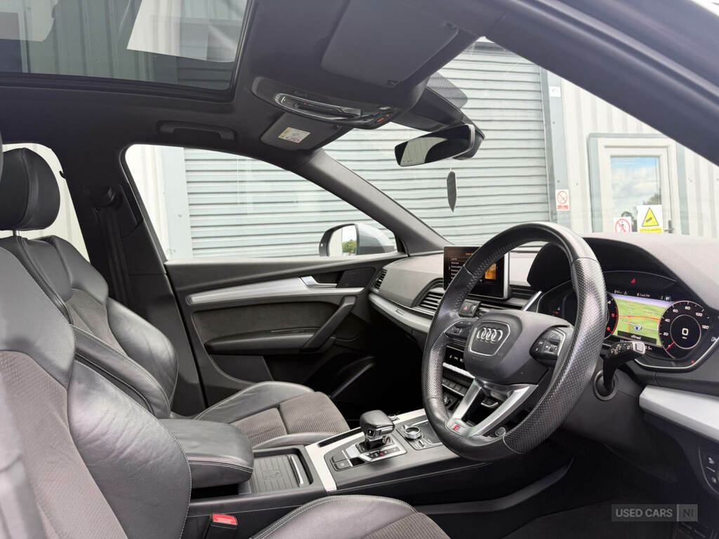 Audi Q5 2.0 Tdi S Line S Tronic Quattro Euro 6 Ss Black #9
