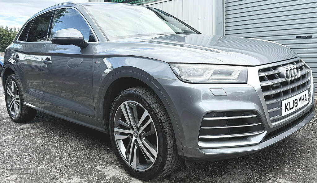 Audi Q5 2.0 Tdi Quattro S Line S Tronic Grey