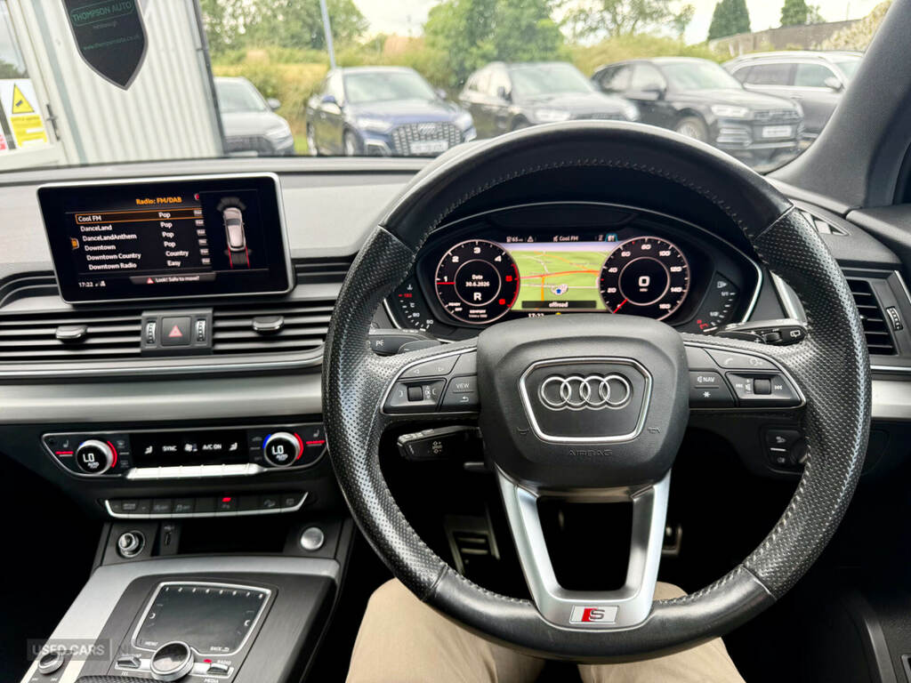 Audi Q5 2.0 Tdi S Line S Tronic Quattro Euro 6 Ss Black #12