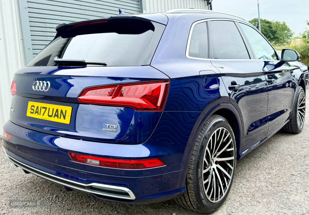 Audi Q5 2.0 Tdi Quattro S Line S Tronic Blue #3