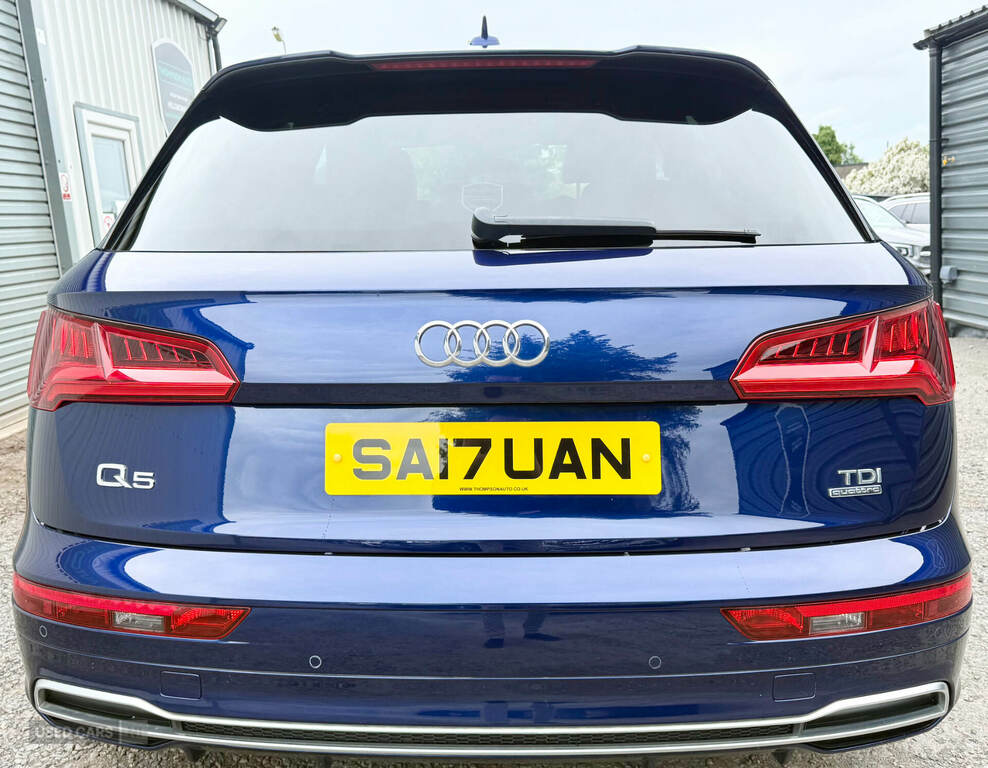 Audi Q5 2.0 Tdi Quattro S Line S Tronic Blue #5