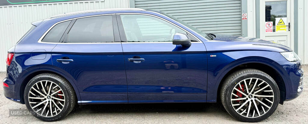 Audi Q5 2.0 Tdi Quattro S Line S Tronic Blue #4