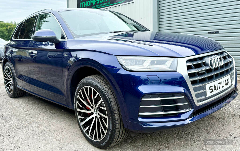 Audi Q5 2.0 Tdi Quattro S Line S Tronic Blue