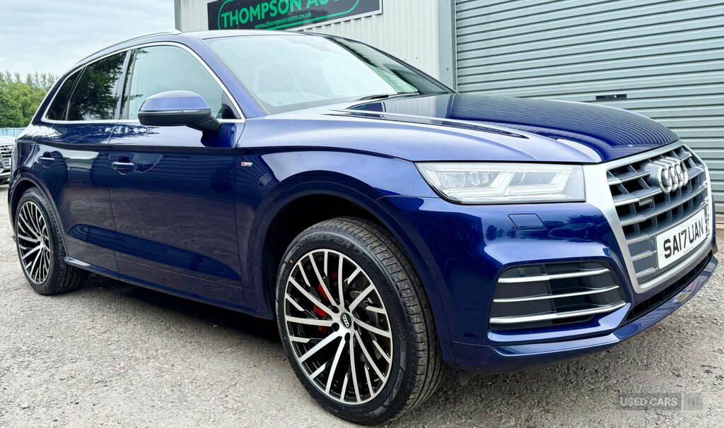 Audi Q5 2.0 Tdi Quattro S Line S Tronic Blue #2