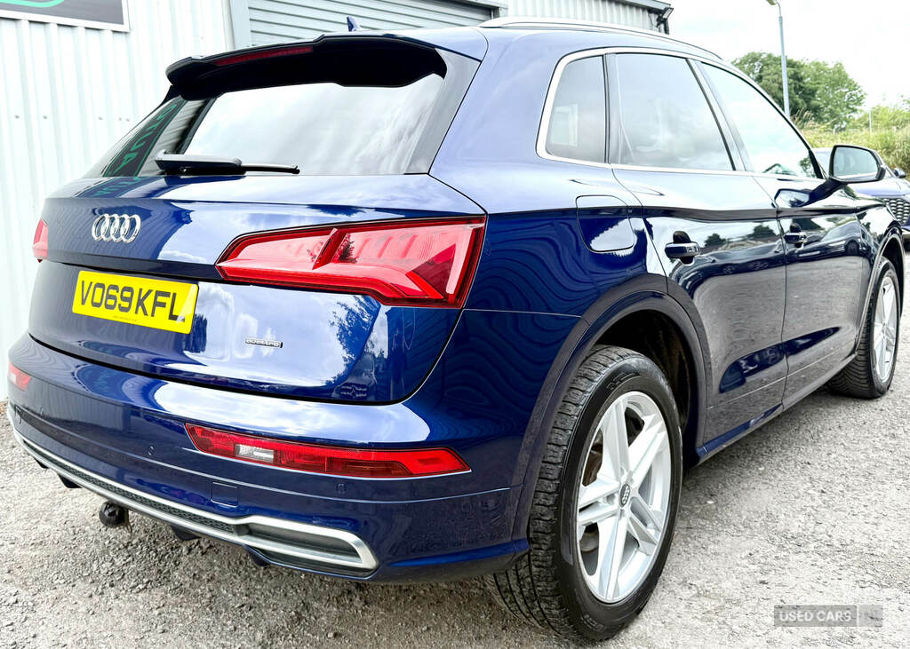 Audi Q5 40 Tdi Quattro S Line S Tronic Blue #3