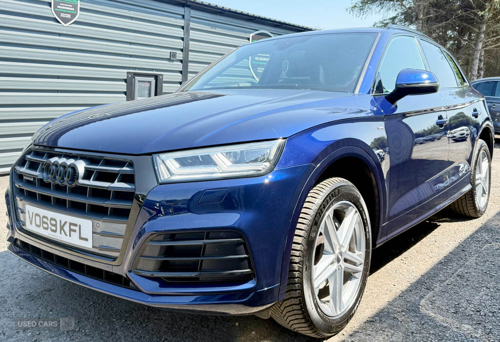 Audi Q5 40 Tdi Quattro S Line S Tronic Blue