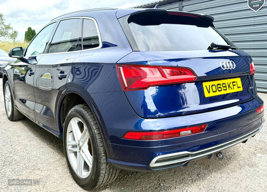 Audi Q5 40 Tdi Quattro S Line S Tronic Blue #6