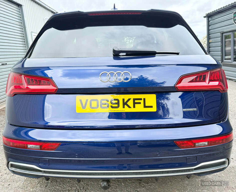 Audi Q5 40 Tdi Quattro S Line S Tronic Blue #4