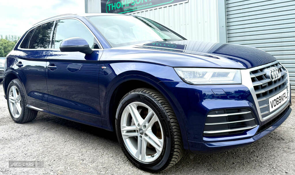 Audi Q5 40 Tdi Quattro S Line S Tronic Blue
