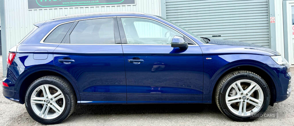 Audi Q5 40 Tdi Quattro S Line S Tronic Blue #2