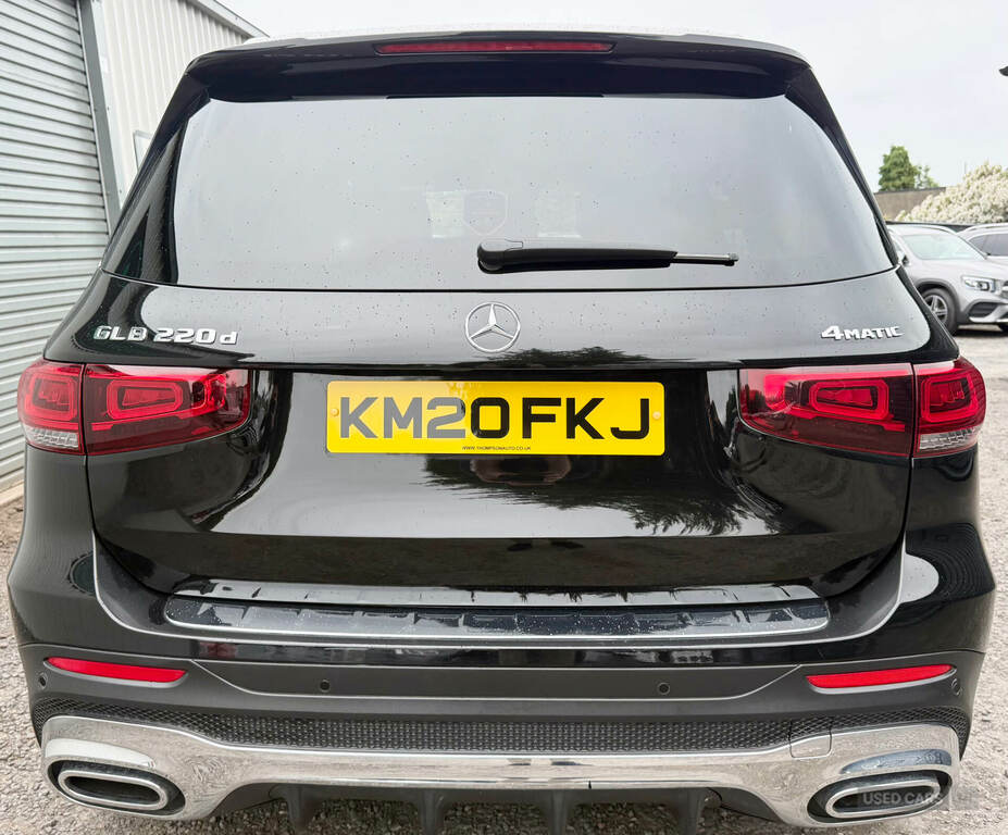 Mercedes-Benz GLB Class Glb 220D 4Matic Amg Line Prem 8G-tron 5 Seat Black #4