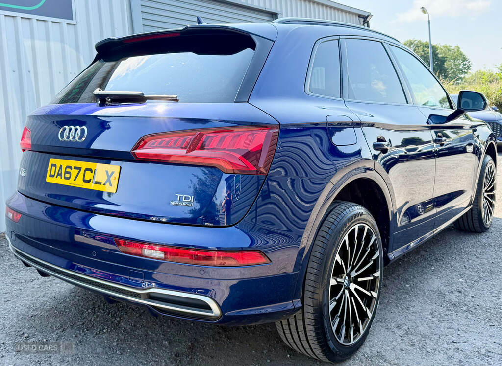 Audi Q5 2.0 Tdi Quattro S Line S Tronic Blue #3