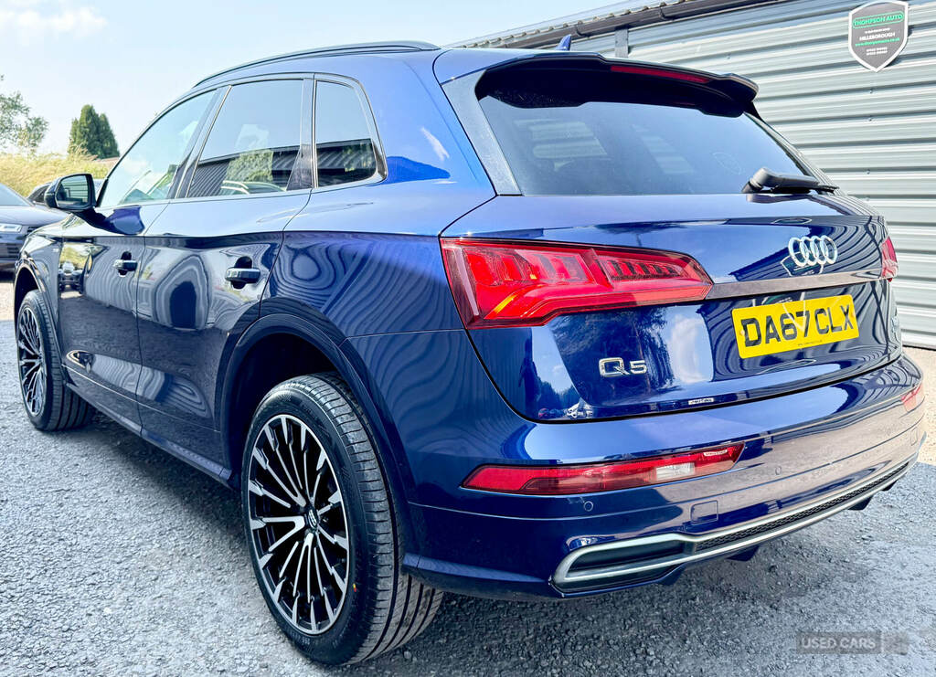 Audi Q5 2.0 Tdi Quattro S Line S Tronic Blue #6
