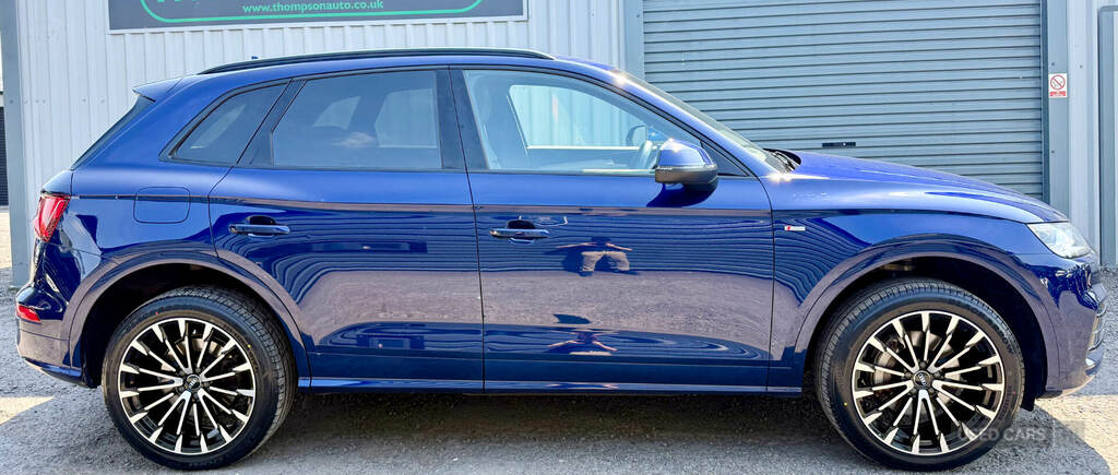 Audi Q5 2.0 Tdi Quattro S Line S Tronic Blue #2