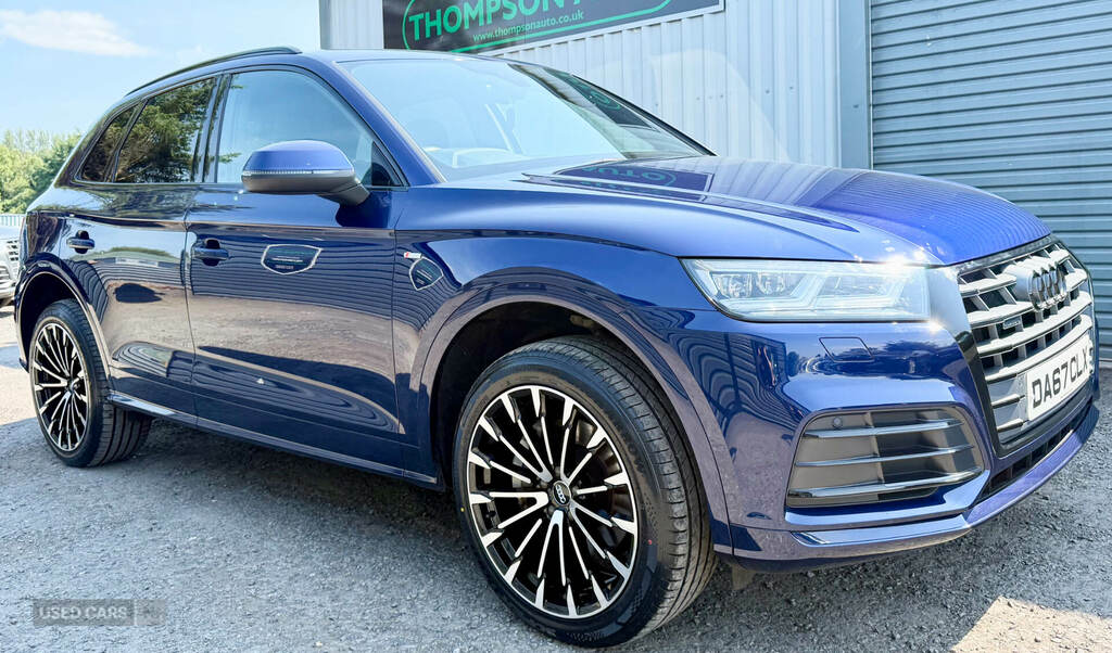 Audi Q5 2.0 Tdi Quattro S Line S Tronic Blue