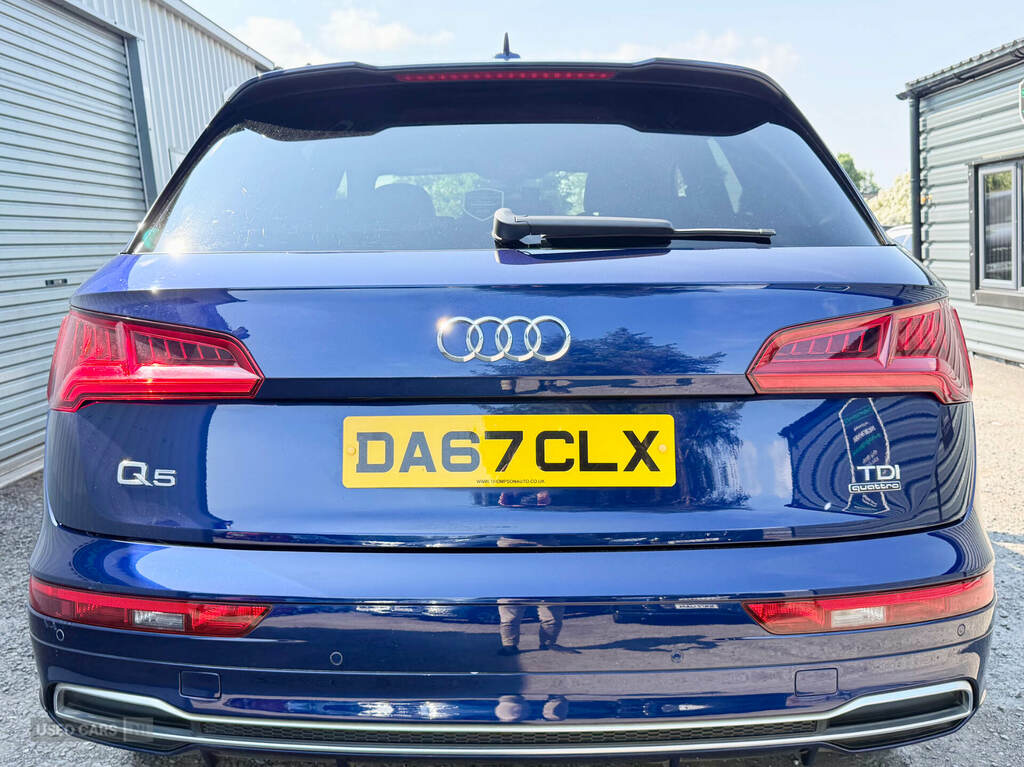 Audi Q5 2.0 Tdi Quattro S Line S Tronic Blue #4