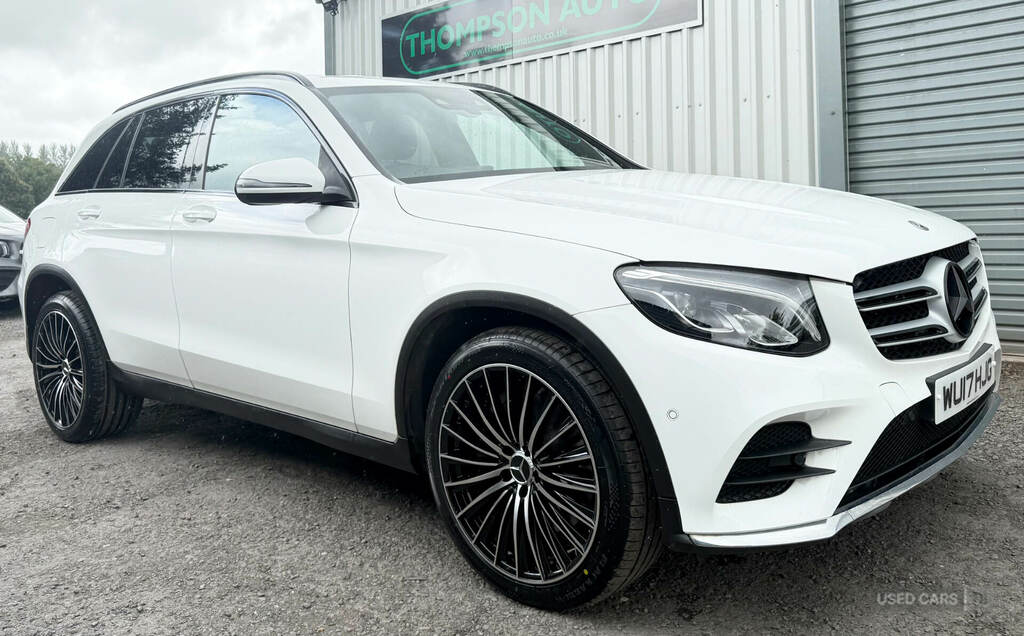 Mercedes-Benz GLC Class Glc 220D 4Matic Amg Line 9G-tronic White