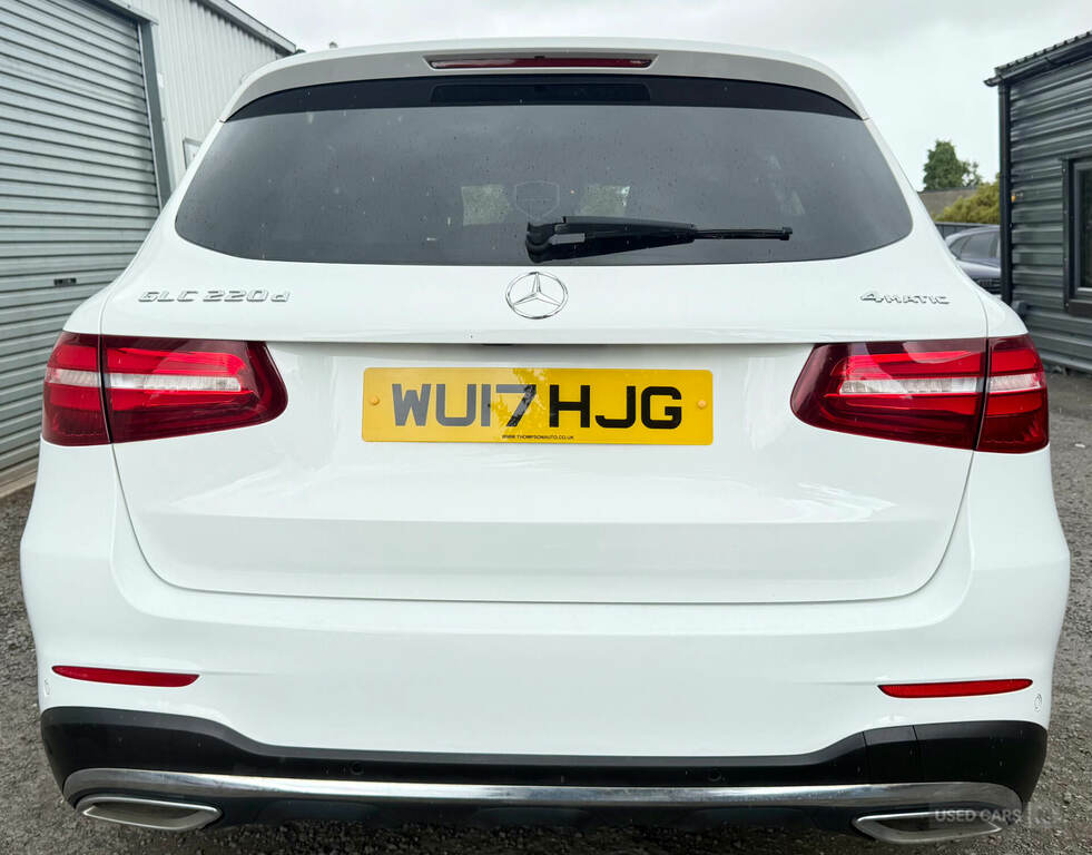 Mercedes-Benz GLC Class Glc 220D 4Matic Amg Line 9G-tronic White #4
