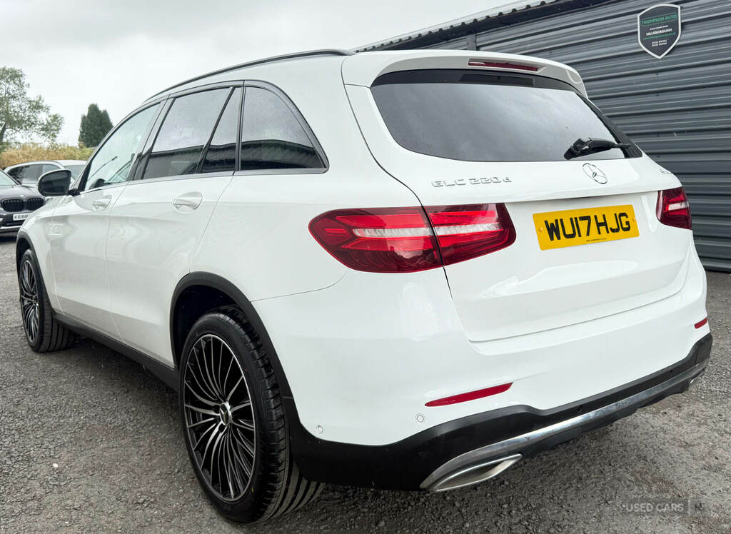 Mercedes-Benz GLC Class Glc 220D 4Matic Amg Line 9G-tronic White #6