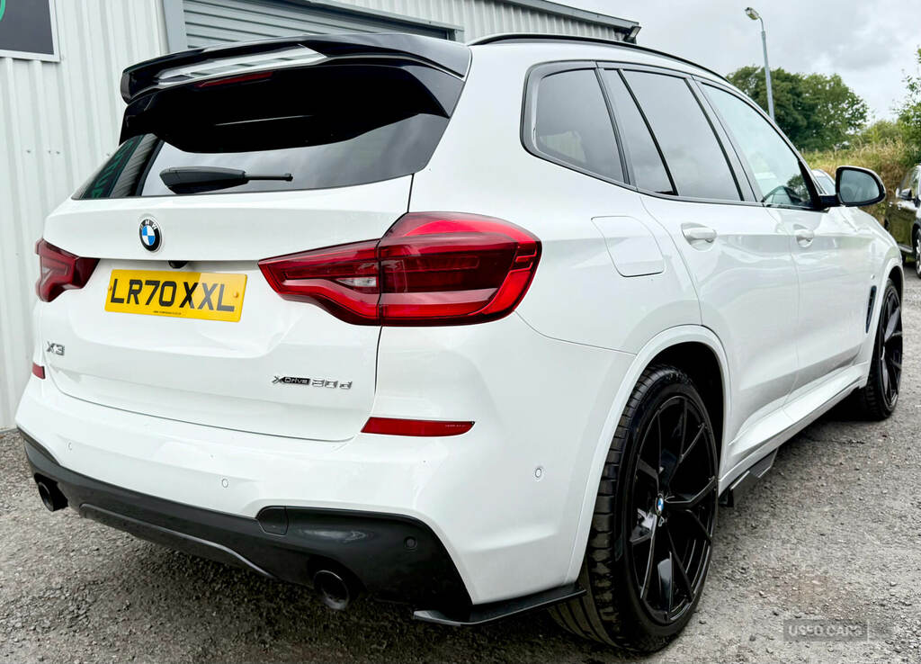 BMW X3 Xdrive20d M Sport Step White #3