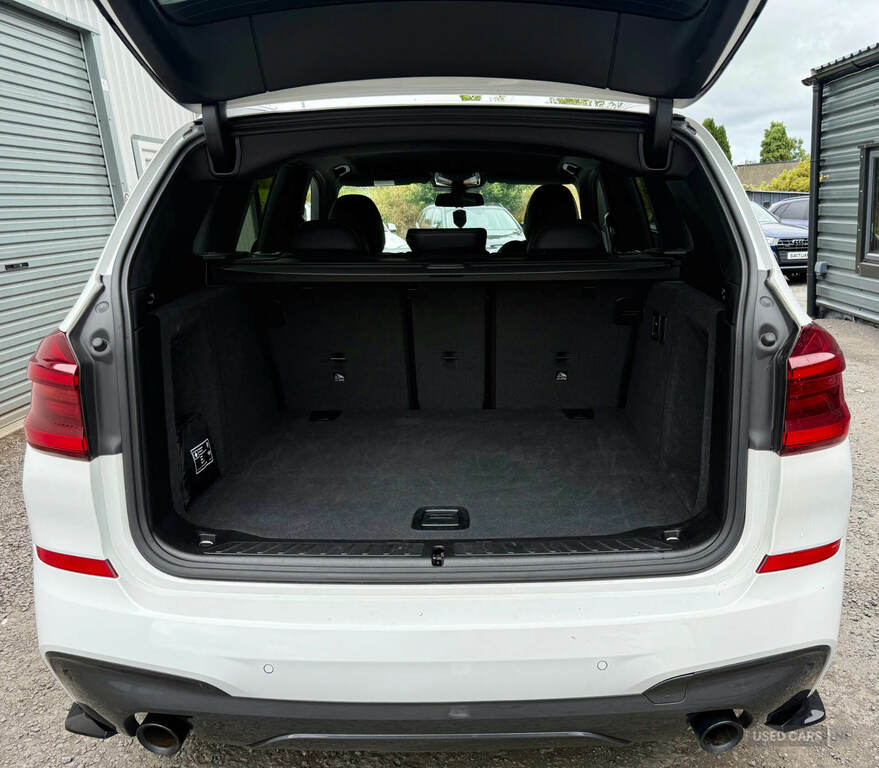 BMW X3 Xdrive20d M Sport Step White #5