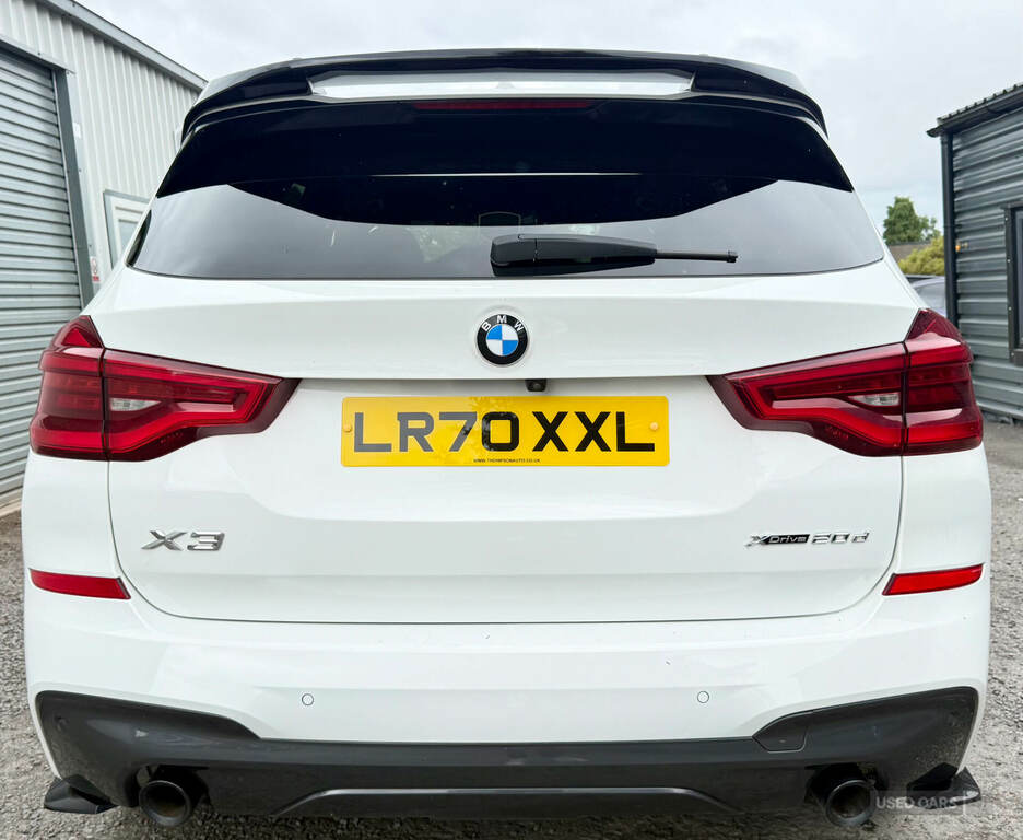 BMW X3 Xdrive20d M Sport Step White #4