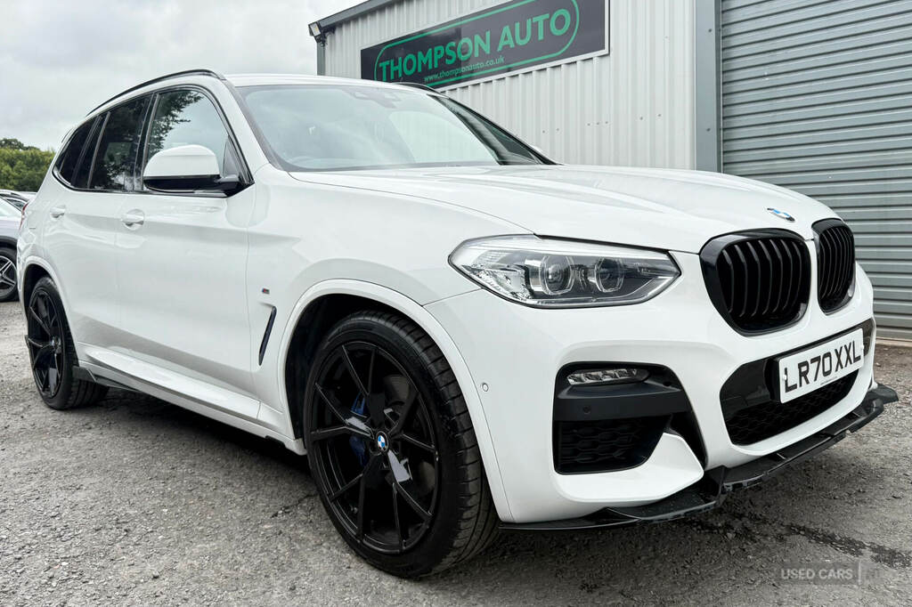 BMW X3 Xdrive20d M Sport Step White