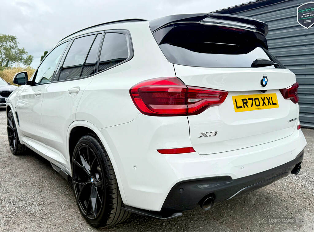 BMW X3 Xdrive20d M Sport Step White #6