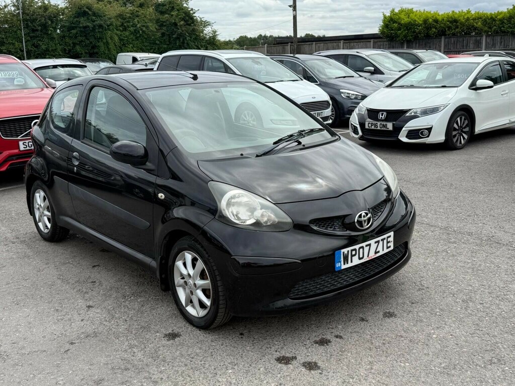 Toyota Aygo Hatchback 1.0 Vvt-i Black Euro 4 200707 WP07ZTE Black