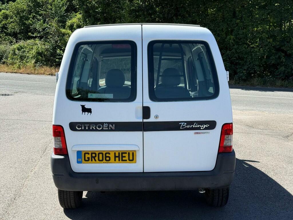Citroen Berlingo Panel Van 1.9D 600 D Enterprise 200606 White #5