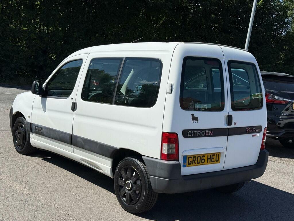 Citroen Berlingo Panel Van 1.9D 600 D Enterprise 200606 White #4