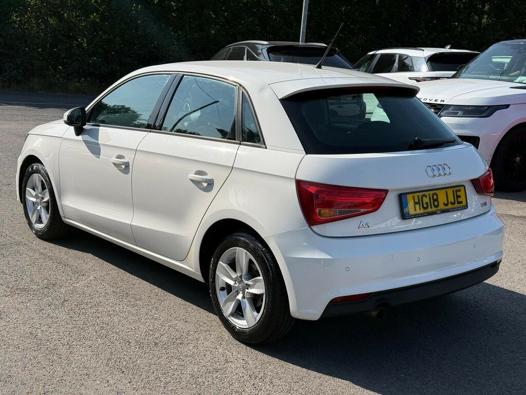 Audi A1 Hatchback 1.0 Tfsi Se Sportback Euro 6 Ss HG18JJE White #4