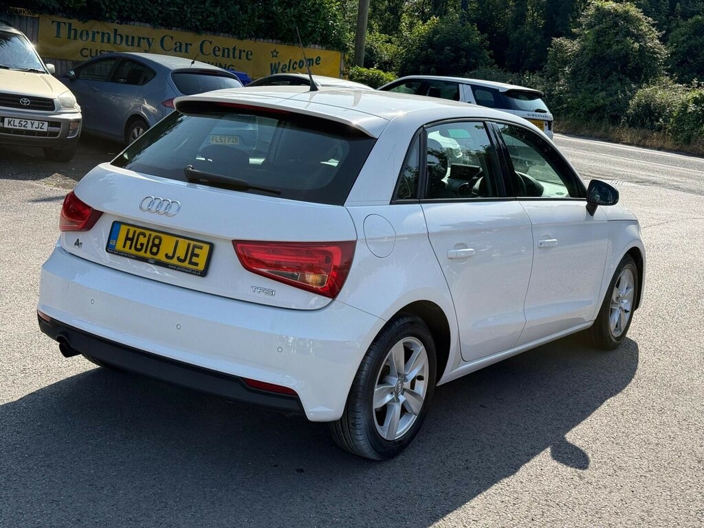 Audi A1 Hatchback 1.0 Tfsi Se Sportback Euro 6 Ss HG18JJE White #6