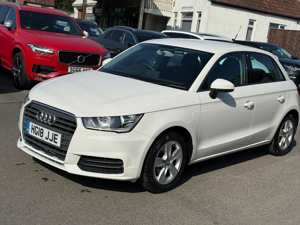 Audi A1 Hatchback 1.0 Tfsi Se Sportback Euro 6 Ss HG18JJE White #3