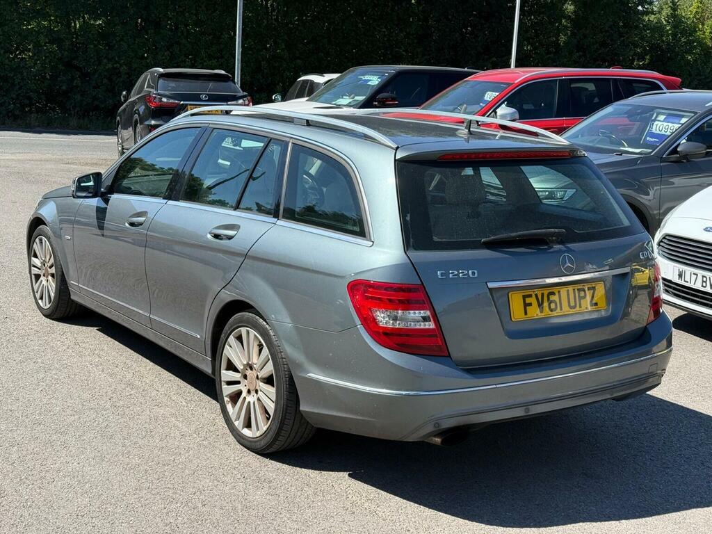 Mercedes-Benz C Class 2.1 Cdi Blueefficiency Sport G-tronic Euro 5 Ss White #4
