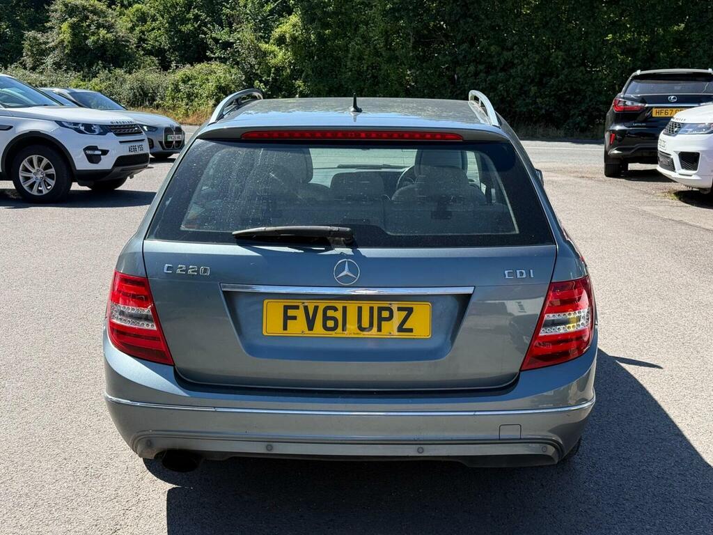 Mercedes-Benz C Class 2.1 Cdi Blueefficiency Sport G-tronic Euro 5 Ss White #5