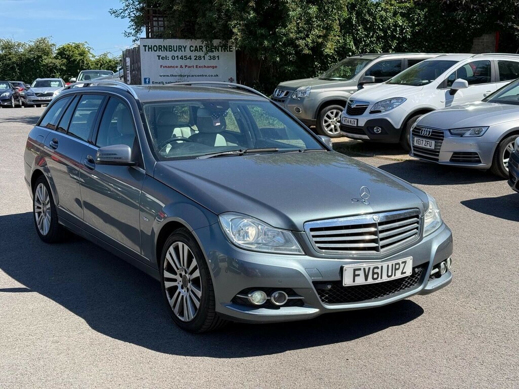 Mercedes-Benz C Class 2.1 Cdi Blueefficiency Sport G-tronic Euro 5 Ss White #1