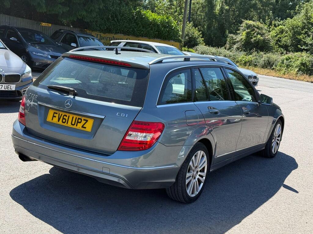 Mercedes-Benz C Class 2.1 Cdi Blueefficiency Sport G-tronic Euro 5 Ss White #6