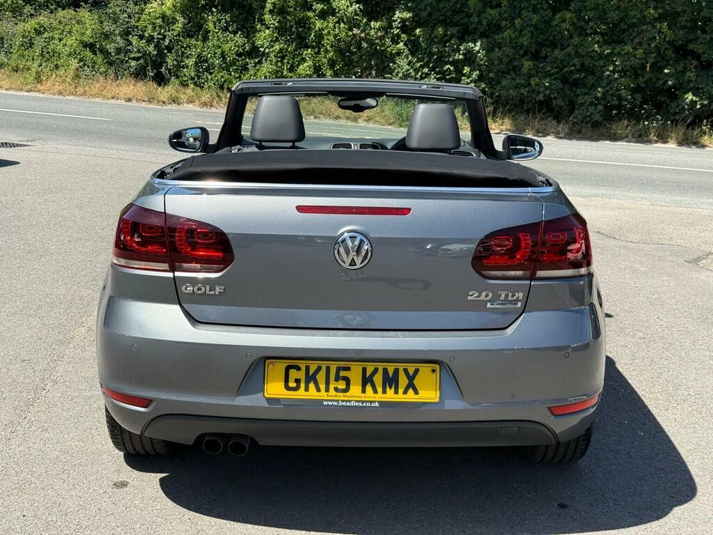 Volkswagen Golf 2.0 Tdi Bluemotion Tech Se Cabriolet Euro 5 Ss Grey #6
