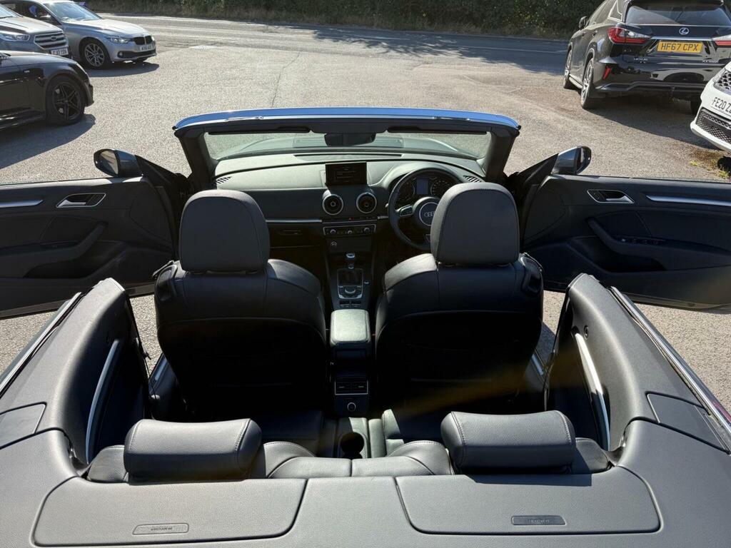 Audi A3 Cabriolet Tfsi Cod S Line White #14