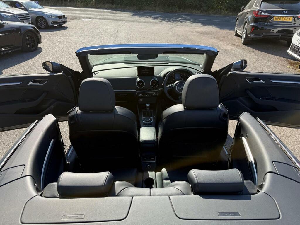 Audi A3 Cabriolet Tfsi Cod S Line White #16