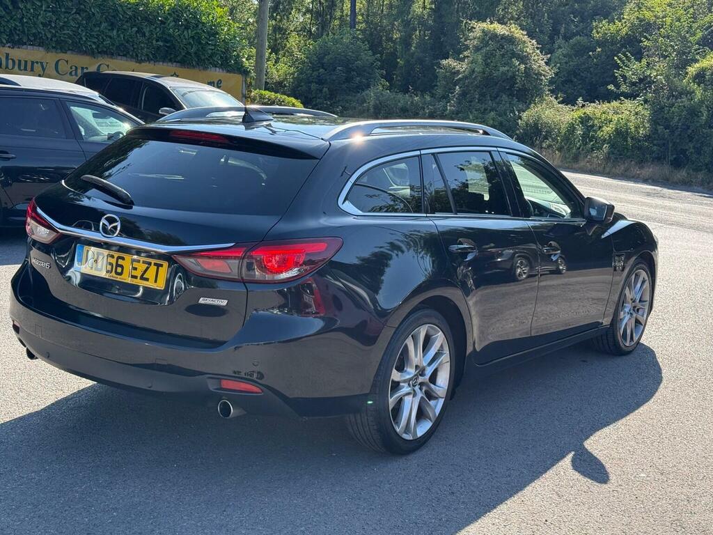 Mazda 6 Estate 2.2 Skyactiv-d Sport Nav Tourer Euro 6 Ss Black #6