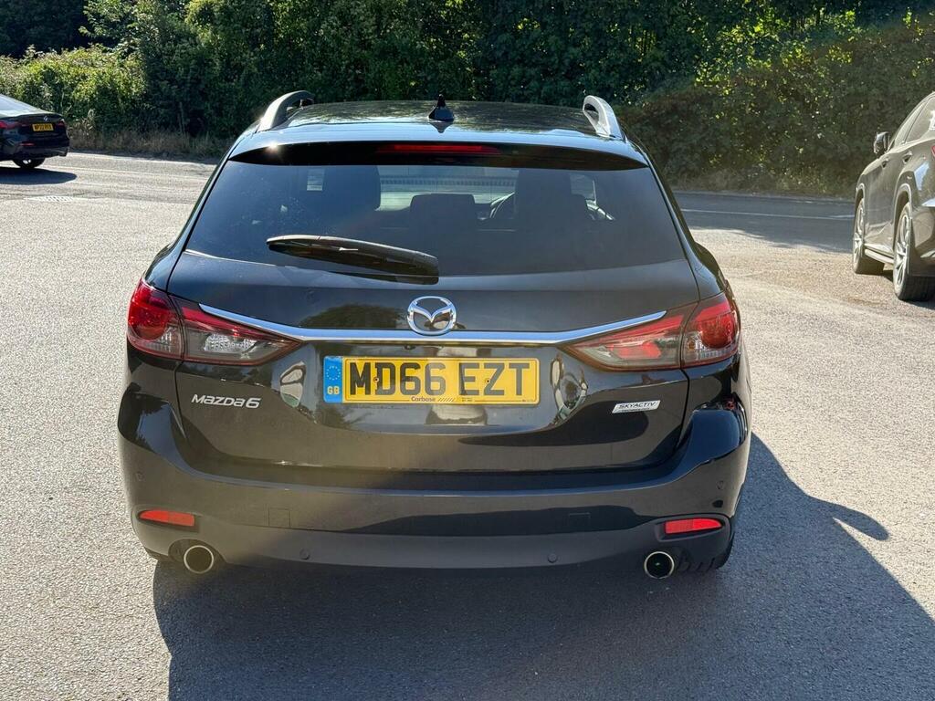 Mazda 6 Estate 2.2 Skyactiv-d Sport Nav Tourer Euro 6 Ss Black #5